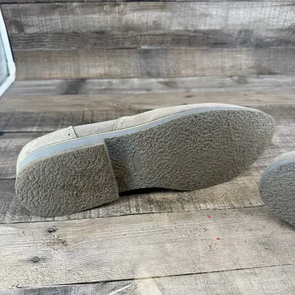 Alpine Swiss Mens Dress Shoes Gray Suede Wingtip Brogue Lace Up SZ 13 Men - Picture 3 of 16